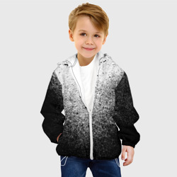 Детская куртка 3D Брызги красок чёрный - фото 2