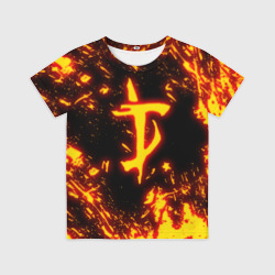 Детская футболка 3D Doom the crucible Дум