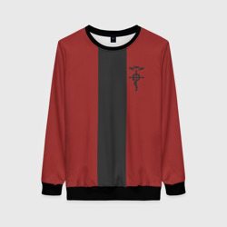 Женский свитшот 3D FMA anime лого