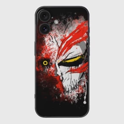 Чехол для iPhone 16 силиконовый с защитой камеры Bleach face
