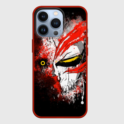 Чехол для iPhone 13 Pro Bleach face, цвет красный