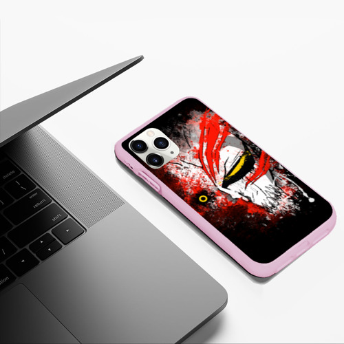 Чехол для iPhone 11 Pro Max матовый Bleach face, цвет розовый - фото 5