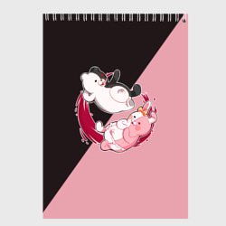 Скетчбук Monokuma X Monomi Монокума