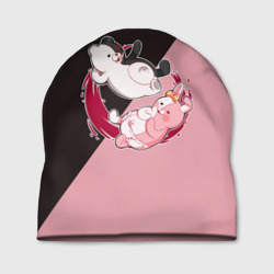 Шапка 3D Monokuma X Monomi Монокума