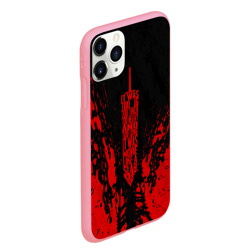 Чехол для iPhone 11 Pro Max матовый Berserk sword red - фото 2