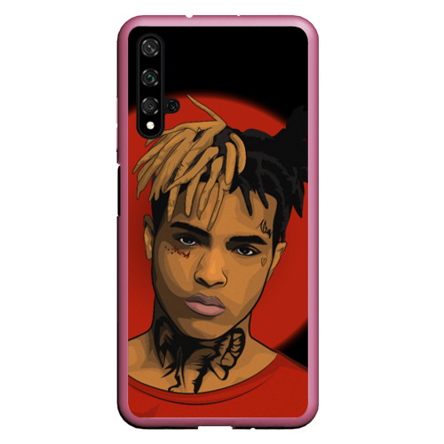 Чехол для Honor 20 XXXTentacion, цвет малиновый