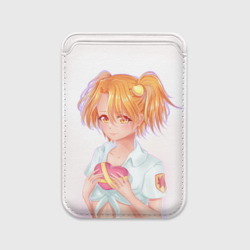 Картхолдер Magsafe магнитный Бесконечное лето - пионерка Алиса с сердцем