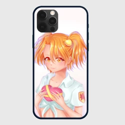 Чехол для iPhone 12 Pro Max Бесконечное лето - пионерка Алиса с сердцем