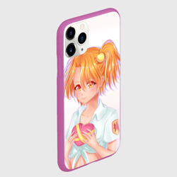 Чехол для iPhone 11 Pro матовый Бесконечное лето - пионерка Алиса с сердцем - фото 2