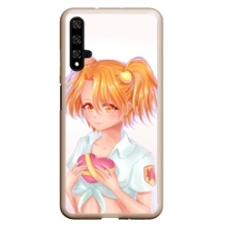 Чехол для Honor 20 Бесконечное лето - пионерка Алиса с сердцем