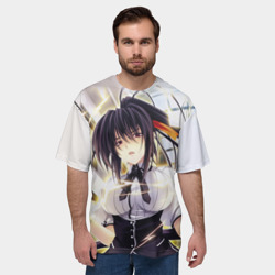 Мужская футболка oversize 3D Акено Химеджима - фото 2
