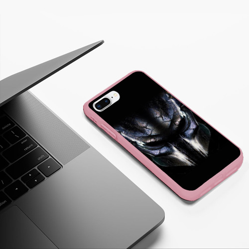 Чехол для iPhone 7Plus/8 Plus матовый с принтом Хищник фильм, фото #5