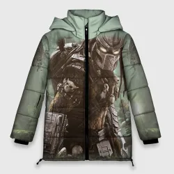 Женская зимняя куртка Oversize Хищник