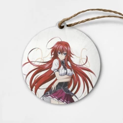 Деревянная игрушка круг High school DxD Старшая школа DxD