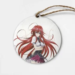 Деревянная игрушка круг High school DxD Старшая школа DxD