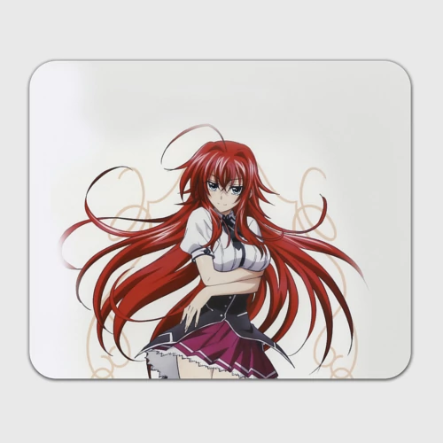 Прямоугольный коврик для мышки High school DxD Старшая школа DxD