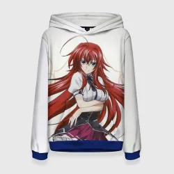 Женская толстовка 3D High school DxD Старшая школа DxD