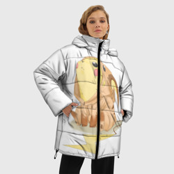 Женская зимняя куртка Oversize Милые Покемоны - фото 2