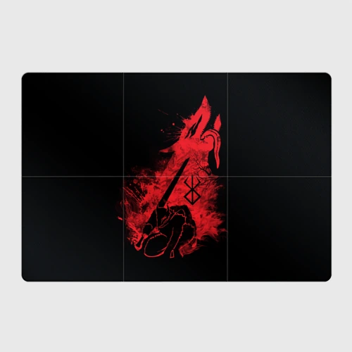 Магнитный плакат 3Х2 Berserk elements red