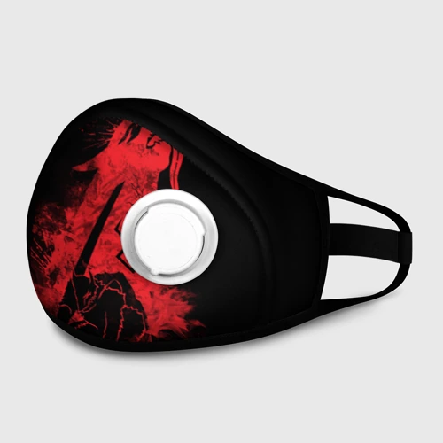 Маска из неопрена Berserk elements red