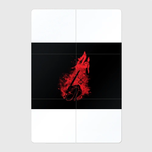 Магнитный плакат 2Х3 Berserk elements red