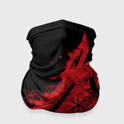 Бандана-труба 3D Berserk elements red