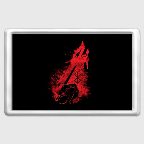 Магнит 45*70 Berserk elements red