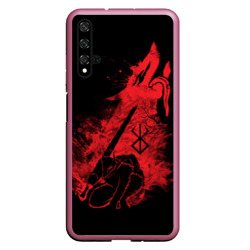 Чехол для Honor 20 Berserk elements red