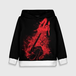 Детская толстовка 3D Berserk elements red