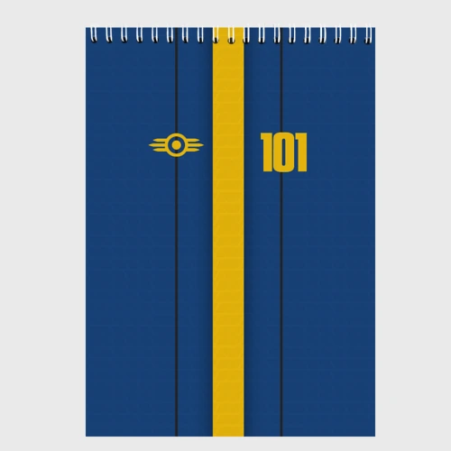 Скетчбук Fallout Vault 101 - камуфляж