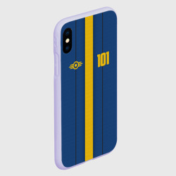 Чехол для iPhone XS Max матовый Fallout Vault 101 - камуфляж - фото 2
