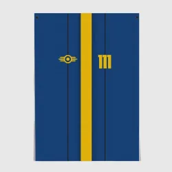Постер Fallout Vault 111