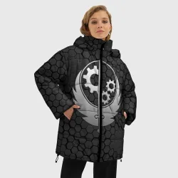 Женская зимняя куртка Oversize Братство стали - фото 2