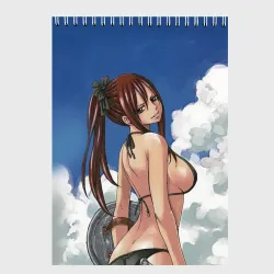 Скетчбук Fairy Tail - Эрза Скарлет