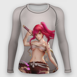 Женский рашгард 3D Fairy Tail Red Erza Scarlet