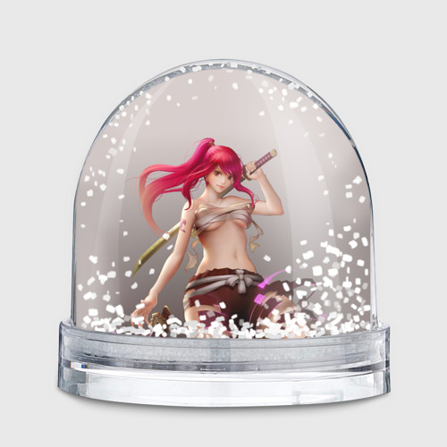 Игрушка Снежный шар Fairy Tail Red Erza Scarlet - фото 2