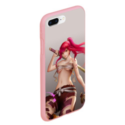 Чехол для iPhone 7Plus/8 Plus матовый Fairy Tail Red Erza Scarlet - фото 2