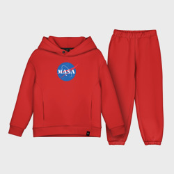 Детский костюм хлопок Oversize Маша NASA