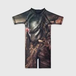 Детский купальный костюм 3D Хищник Predator
