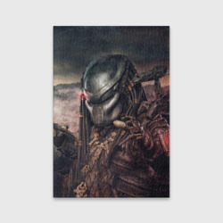 Обложка для паспорта матовая кожа Хищник Predator