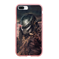 Чехол для iPhone 7Plus/8 Plus матовый Хищник Predator