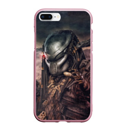 Чехол для iPhone 7Plus/8 Plus матовый Хищник Predator