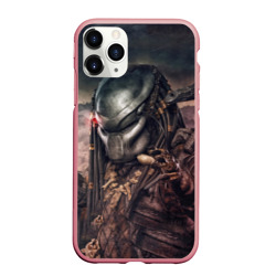 Чехол для iPhone 11 Pro Max матовый Хищник Predator