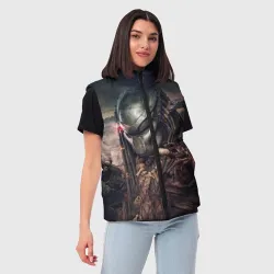 Женский жилет утепленный 3D Хищник Predator - фото 2