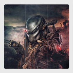 Магнитный плакат 3Х3 Хищник Predator