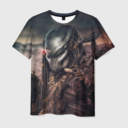Мужская футболка 3D Хищник Predator