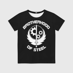 Детская футболка 3D Братство стали