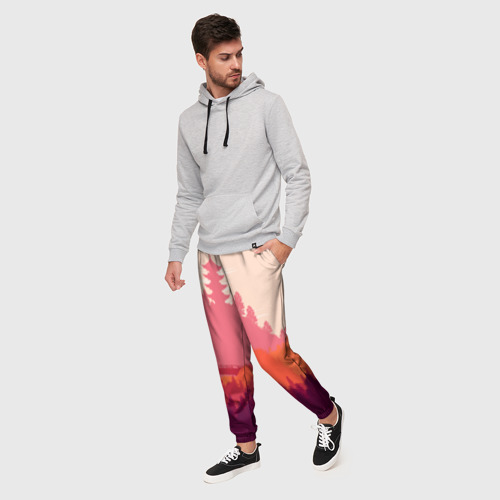 Мужские брюки 3D Firewatch, цвет 3D печать - фото 3