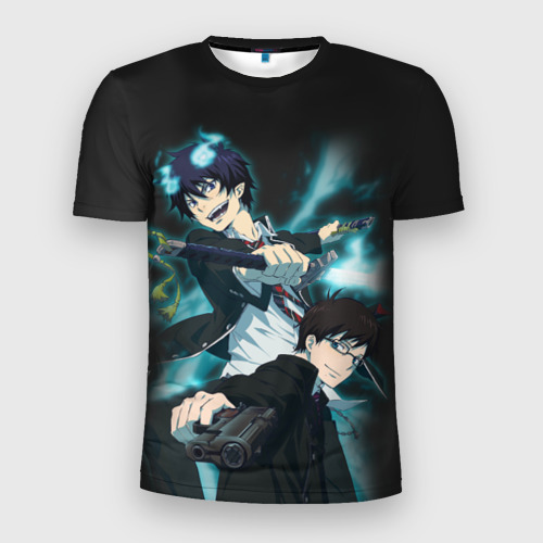 Мужская футболка 3D Slim Blue Exorcist, цвет 3D печать