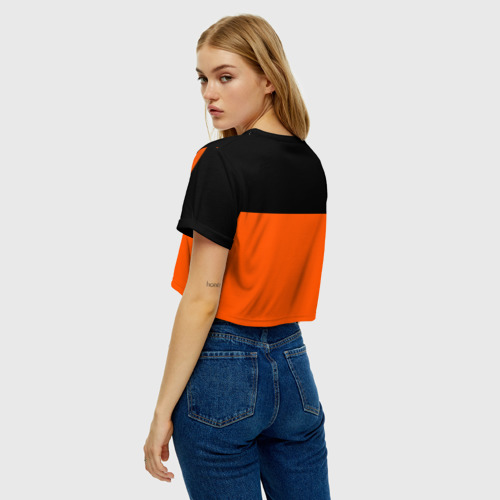 Женская футболка Crop-top 3D Orange Is the New Black, цвет 3D печать - фото 5